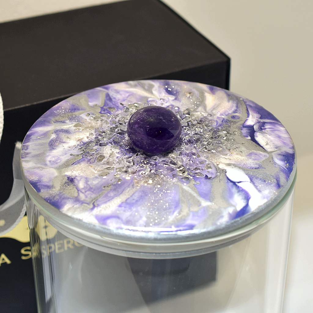 Large jar Fantasy Violet