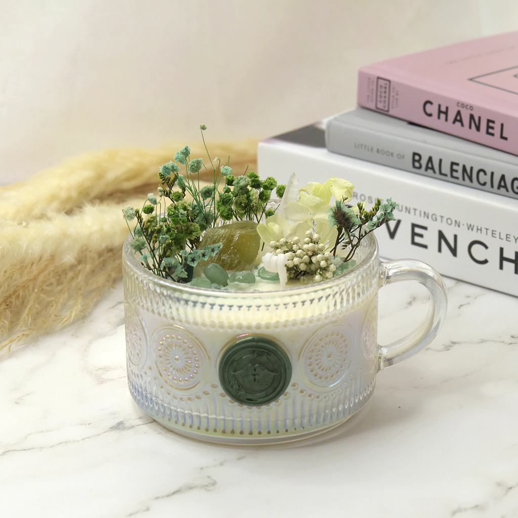 Adventurine Energy Candle