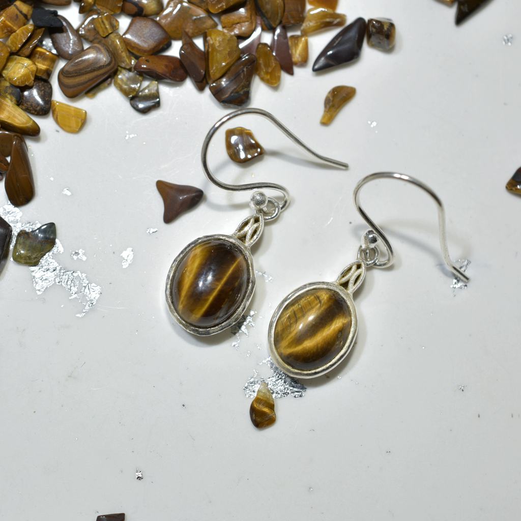 Fiducia pendant earrings