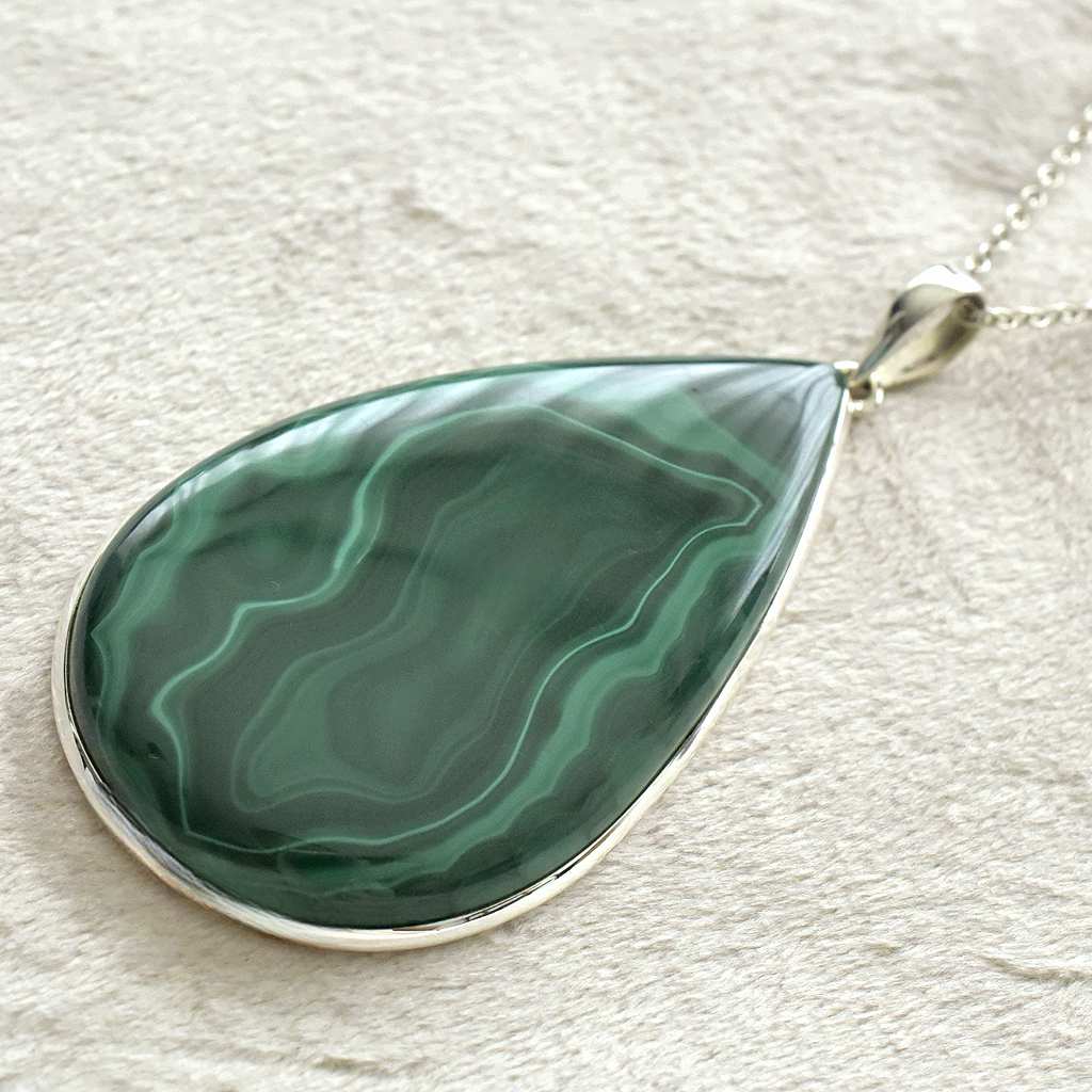 Luxury Malachite Pendant