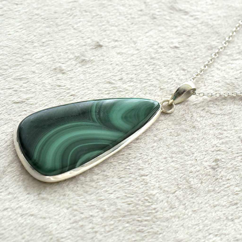Lux Malachite Pendant